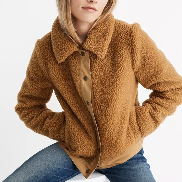 Madewell Jackets & Blazers - Madewell Teddy Sherpa Portland Jacket XS